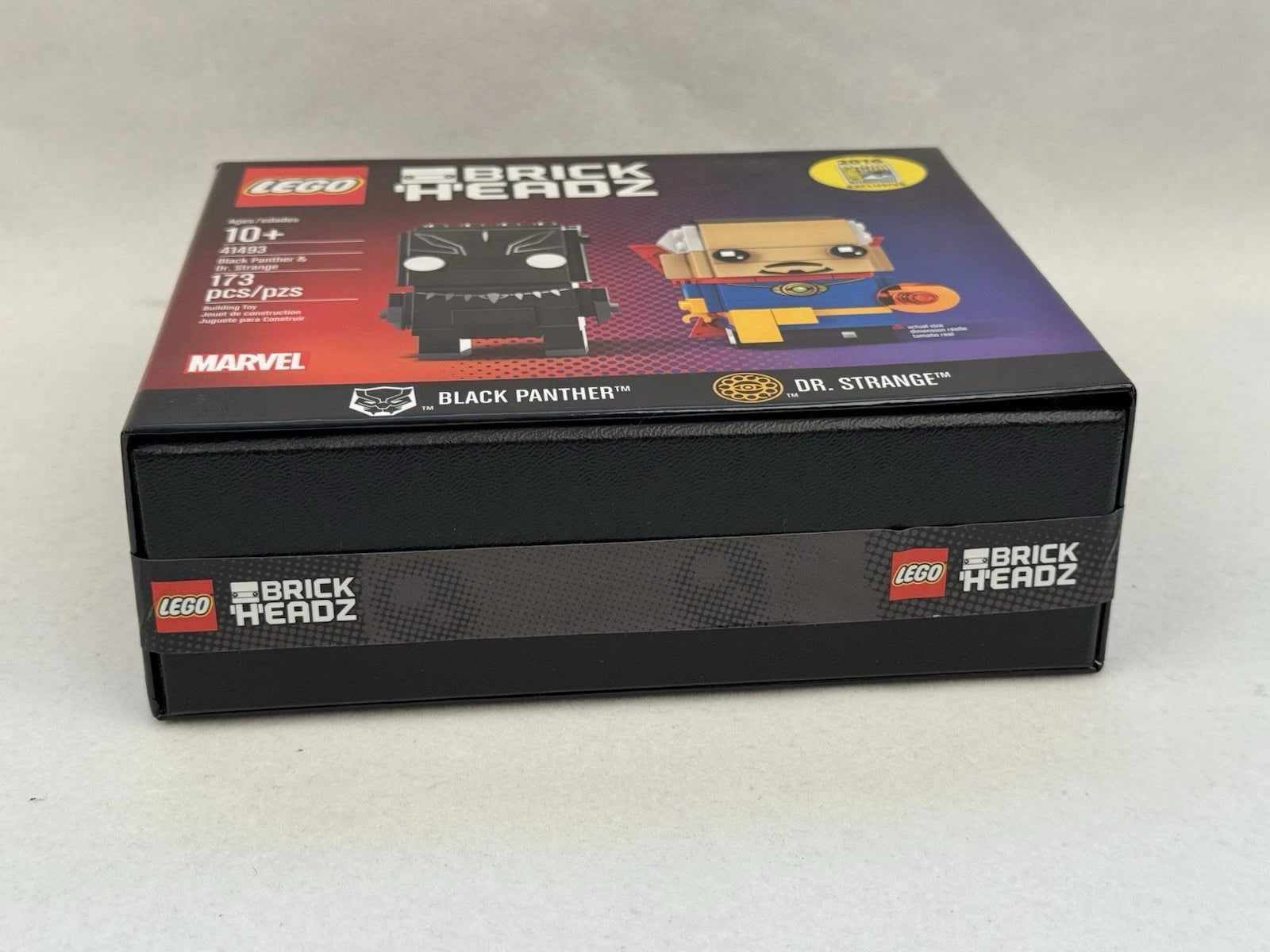 SDCC 2016 LEGO BRICKHEADZ 41493 Black Panther & Doctor Strange NEW SEALED
