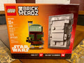 LEGO STAR WARS BRICKHEADZ 2017 BOBA FETT & HAN SOLO IN CARBONITE NYCC 41492