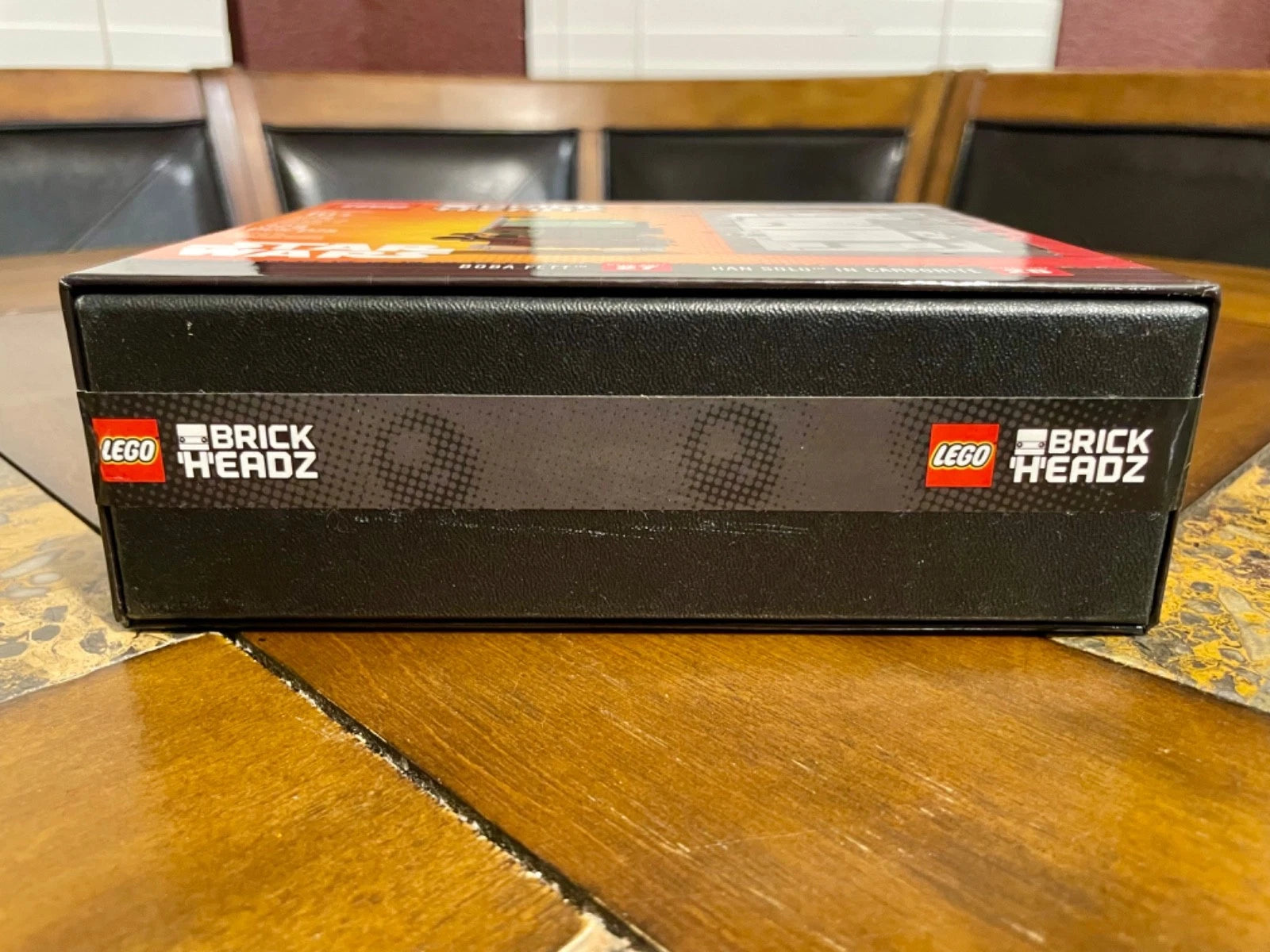 LEGO STAR WARS BRICKHEADZ 2017 BOBA FETT & HAN SOLO IN CARBONITE NYCC 41492