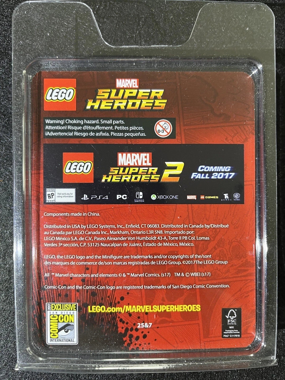 LEGO Deadpool Duck SDCC Comic-Con 2017 Minifigure