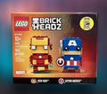 LEGO 41492 SDCC 2016 BRICKHEADZ Captain America & Iron Man VERY RARE!