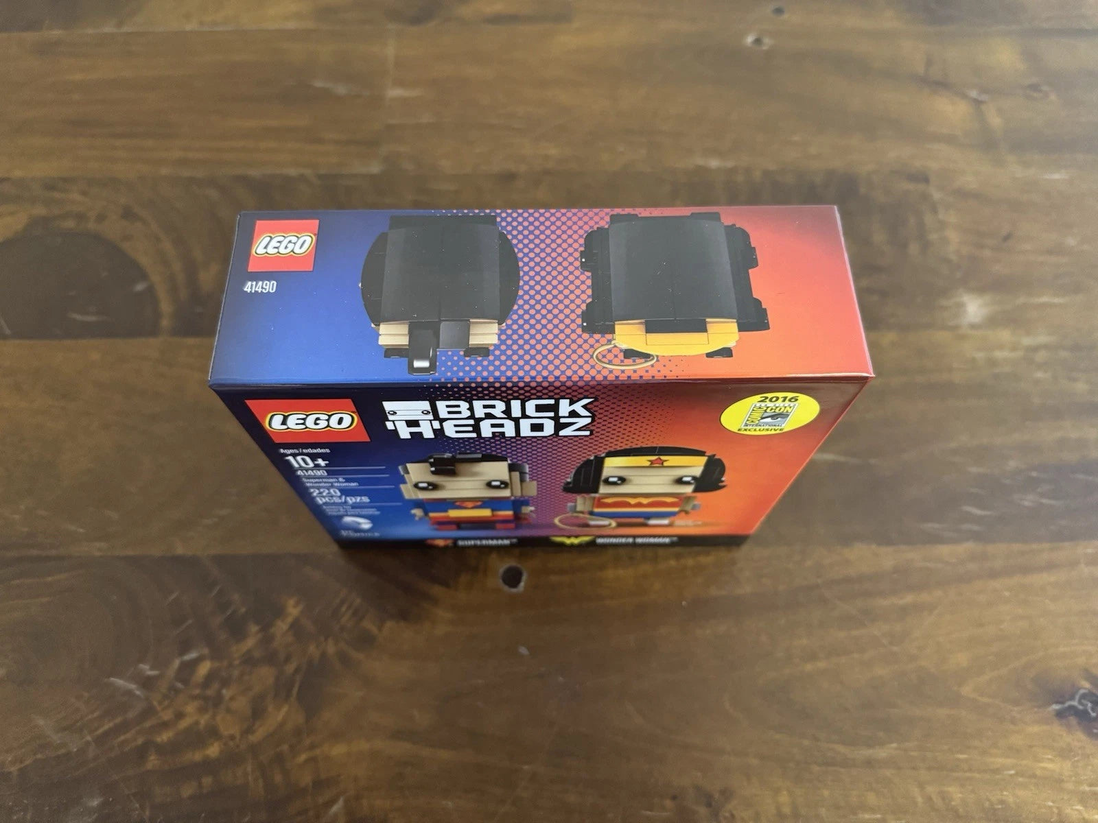 LEGO SDCC 2016 Exclusive BRICKHEADZ (41490) Superman & Wonder Woman #1125