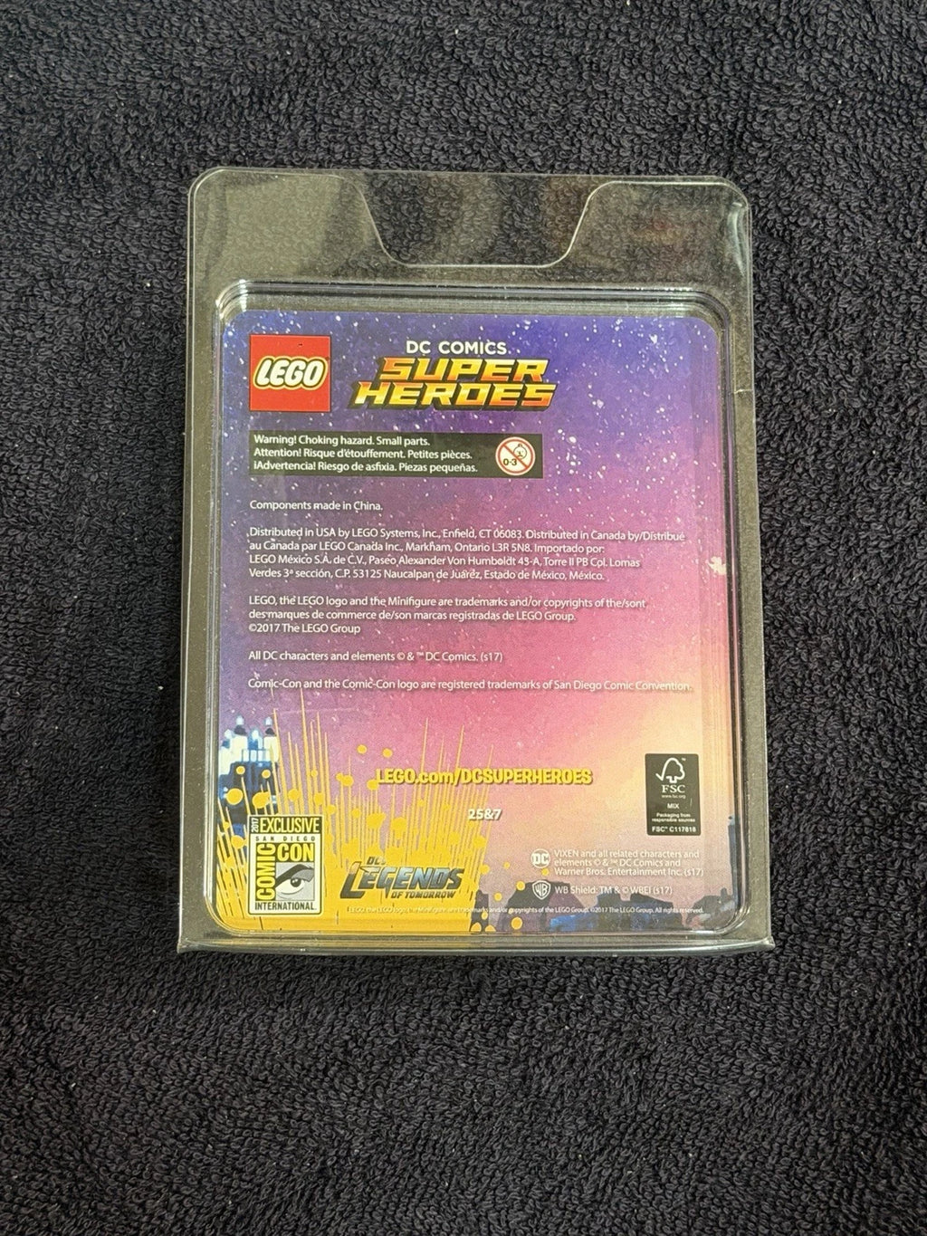 LEGO SDCC 2017 VIXEN MINIFIGURE LEGENDS OF TOMORROW DC SUPER HEROES