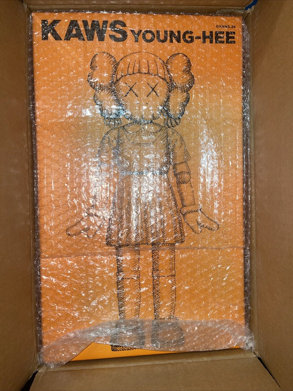 KAWS x Squid Game YOUNG-HEE Vinyl Figure (Unopened)